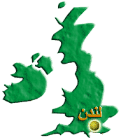 Landkarte von Grossbritanien